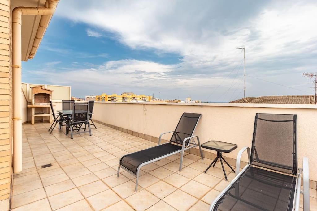 Apartmán Atico Con Terraza Y Piscina Peñíscola Exteriér fotografie